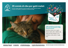 Regalo virtuale Festa della Mamma animali - 20 ciotole di cibo per gatti malati
