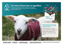 Regalo virtuale Festa della Mamma animali - Un nuovo futuro per un agnellino