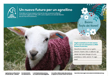 Regalo virtuale Festa dei Nonni animali - Un nuovo futuro per un agnellino