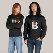 Felpa “Non esistono vite di serie B” - Gatto, girocollo