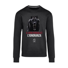 Felpa “Il vero pericolo è l’ignoranza” - Girocollo