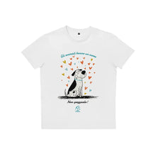 Maglietta bambino “Gli animali hanno un cuore” - Cane