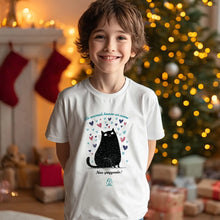 Maglietta bambino “Gli animali hanno un cuore” - Gatto