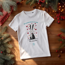 Maglietta “Gli animali hanno un cuore” - Coniglio