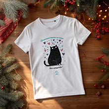 Maglietta “Gli animali hanno un cuore” - Gatto