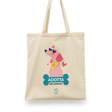 Shopper “Adotta, non comprare!” – Cane rosa